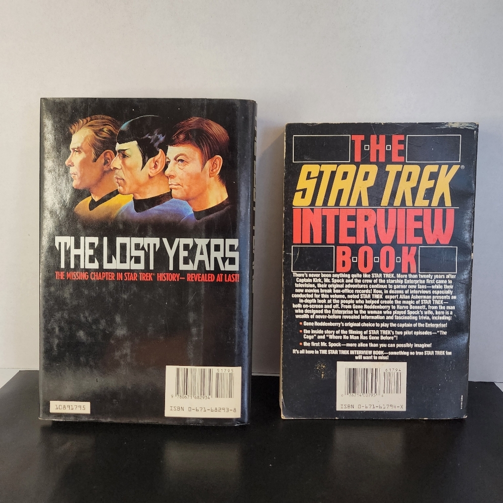 Star Trek Books – The Lost Years (1989) & The Star Trek Interview Book (1988) - Picture 2 of 11